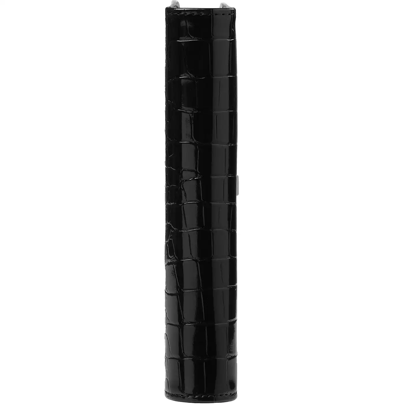 1011-06 Refillable A5 Ring Binder Planner Alligator Black - Image 3