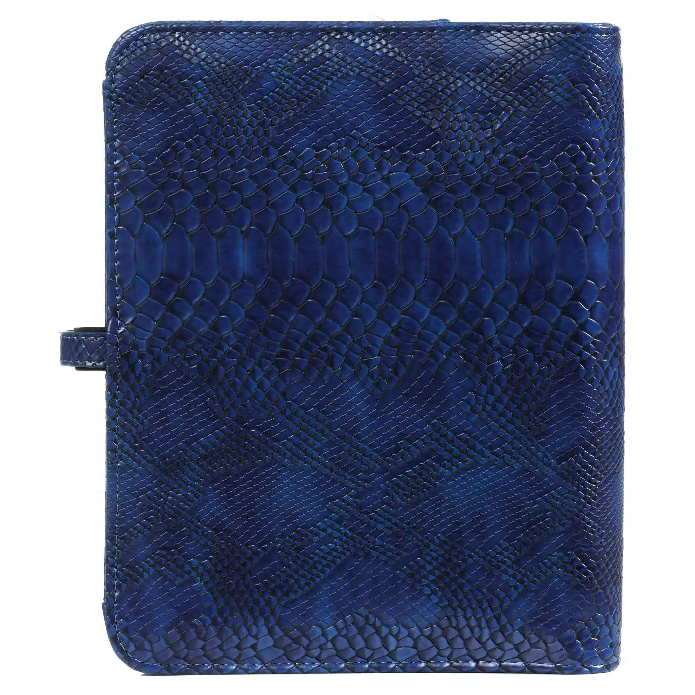 1011-75 A5 Ring Binder Agenda Croco Indigo - Image 5