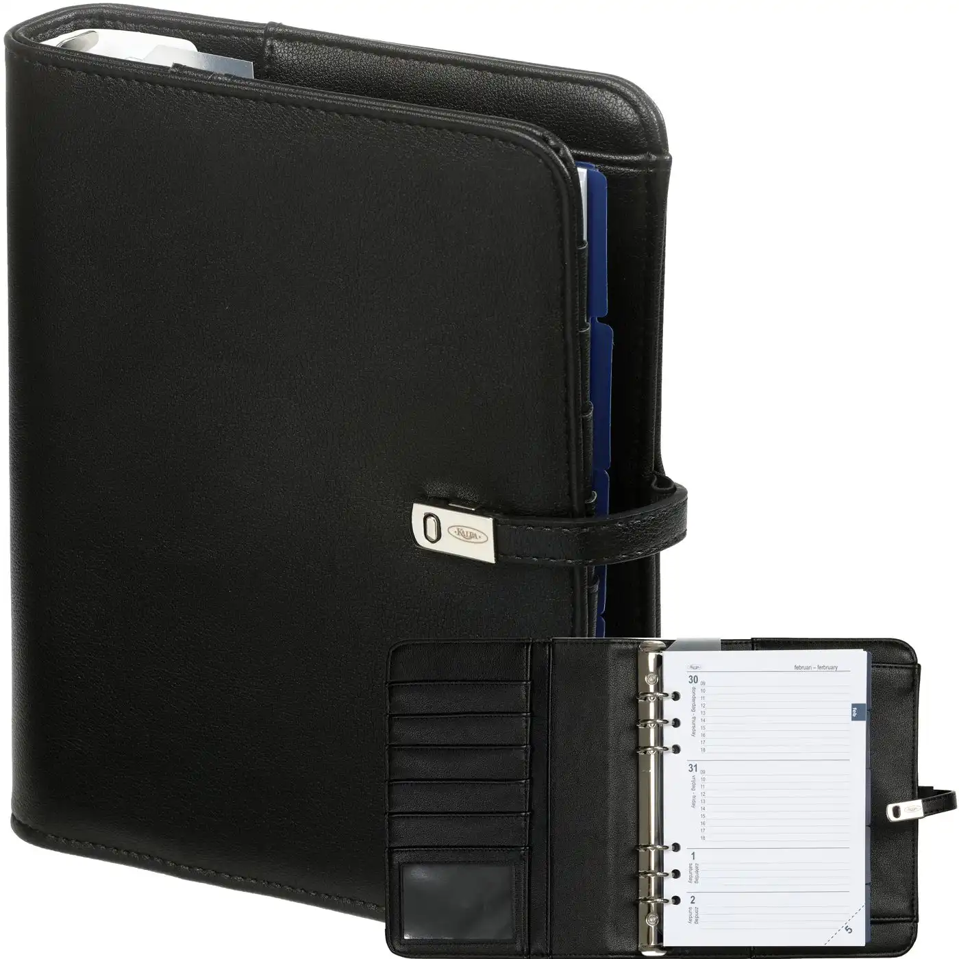 1011-70 A5 Planner Organizer Classic Black - Image 7