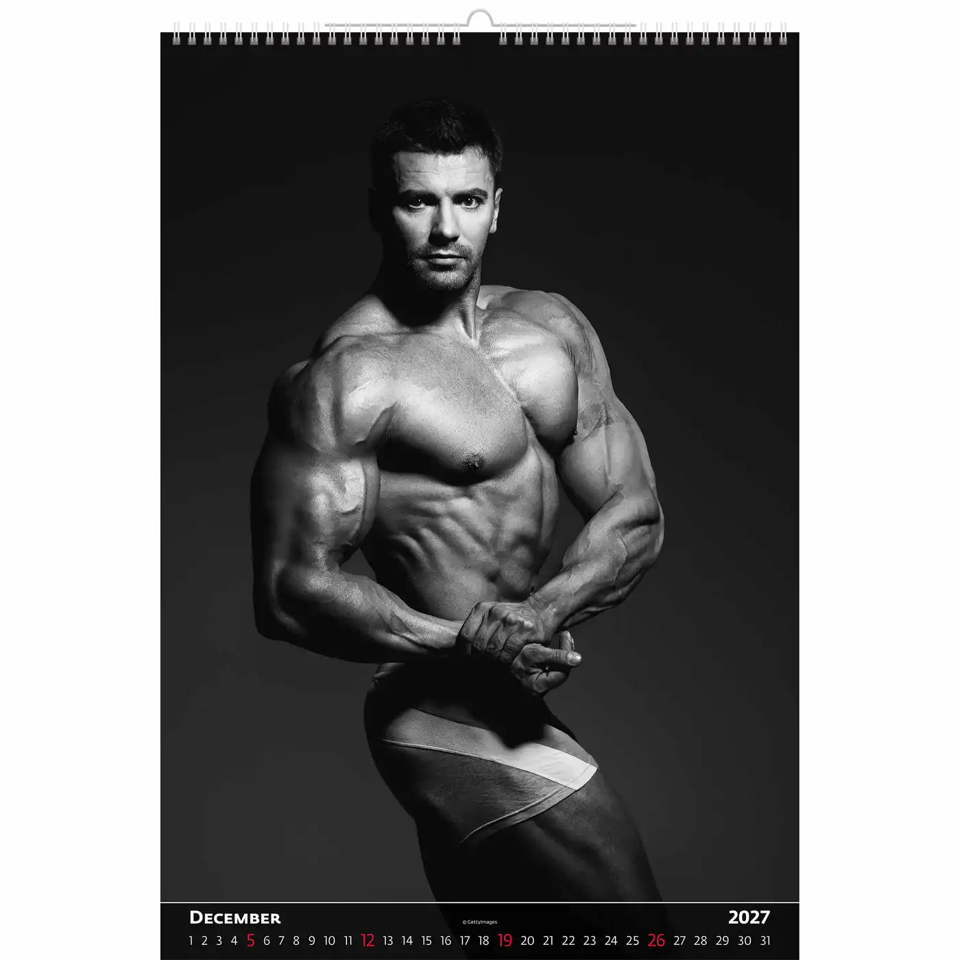 C276-27 Body Builders Calendar B3 size 2027 + free 2026 calendar - Image 14