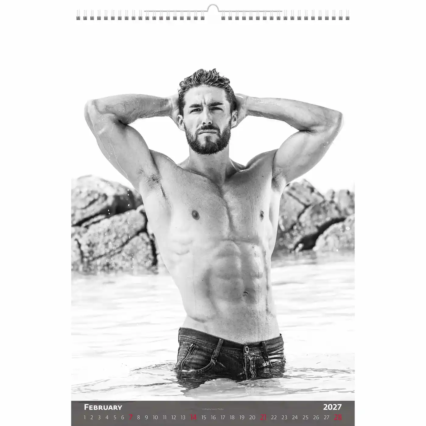 C276-27 Body Builders Calendar B3 size 2027 + free 2026 calendar - Image 3