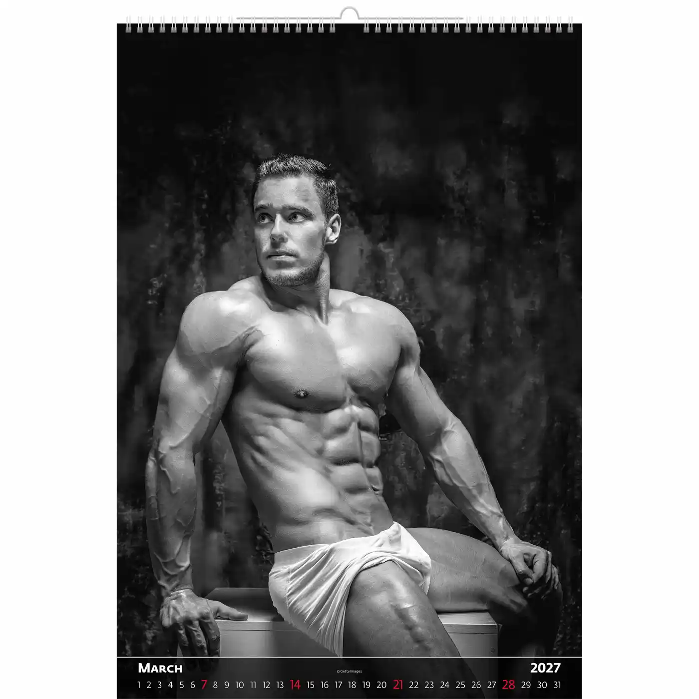 C276-27 Body Builders Calendar B3 size 2027 + free 2026 calendar - Image 4