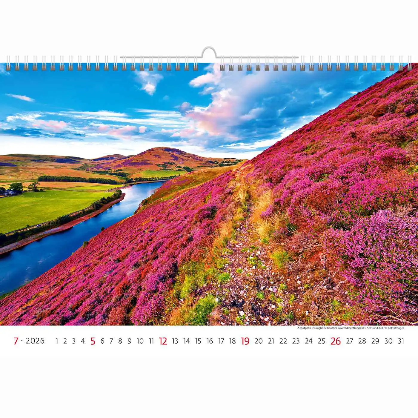 Via Travel Route Calendar A3+ 2026+ - Image 8