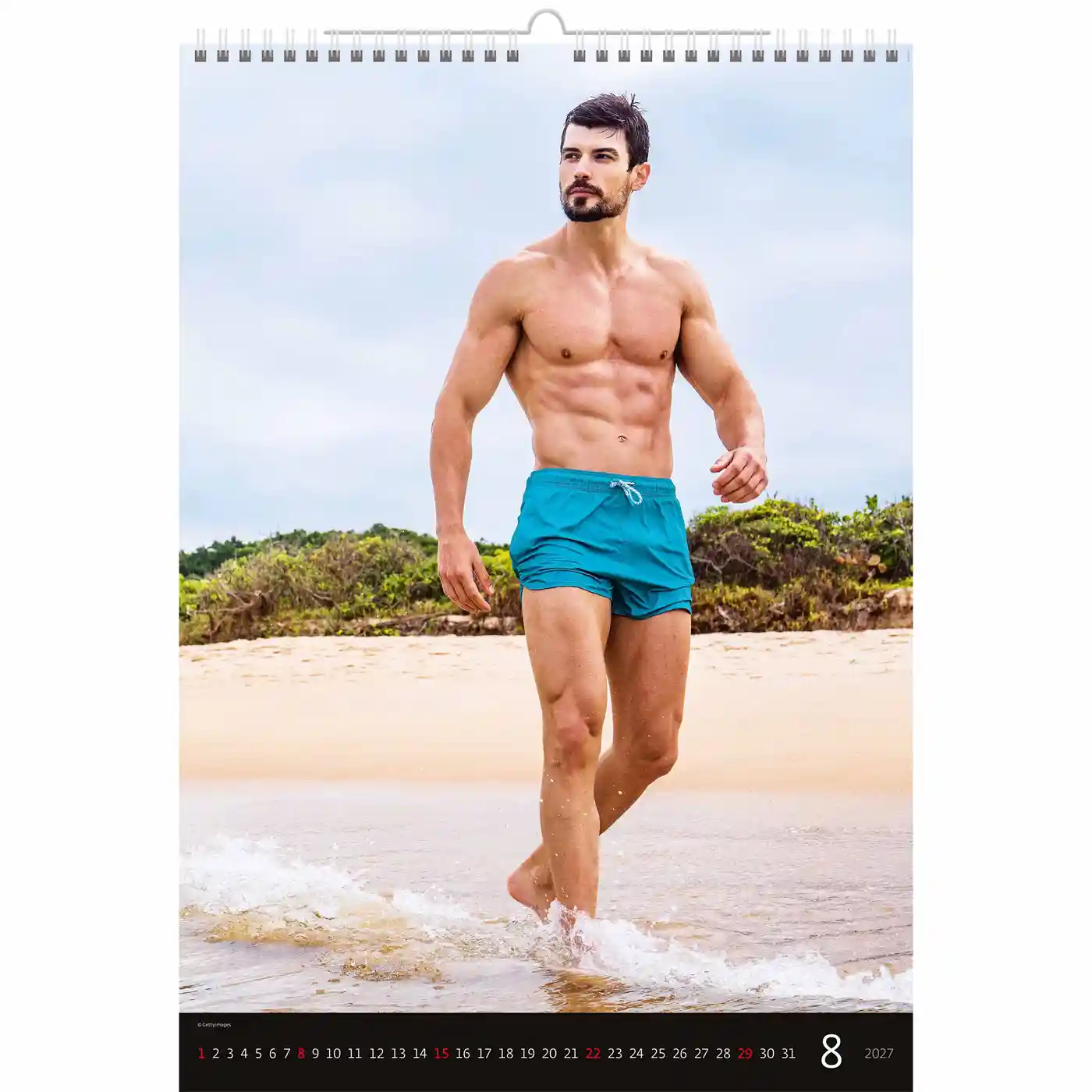 C160-27 Calendar 2027 – Sexy Men Photo A3+ size + free 2026 calendar - Image 10