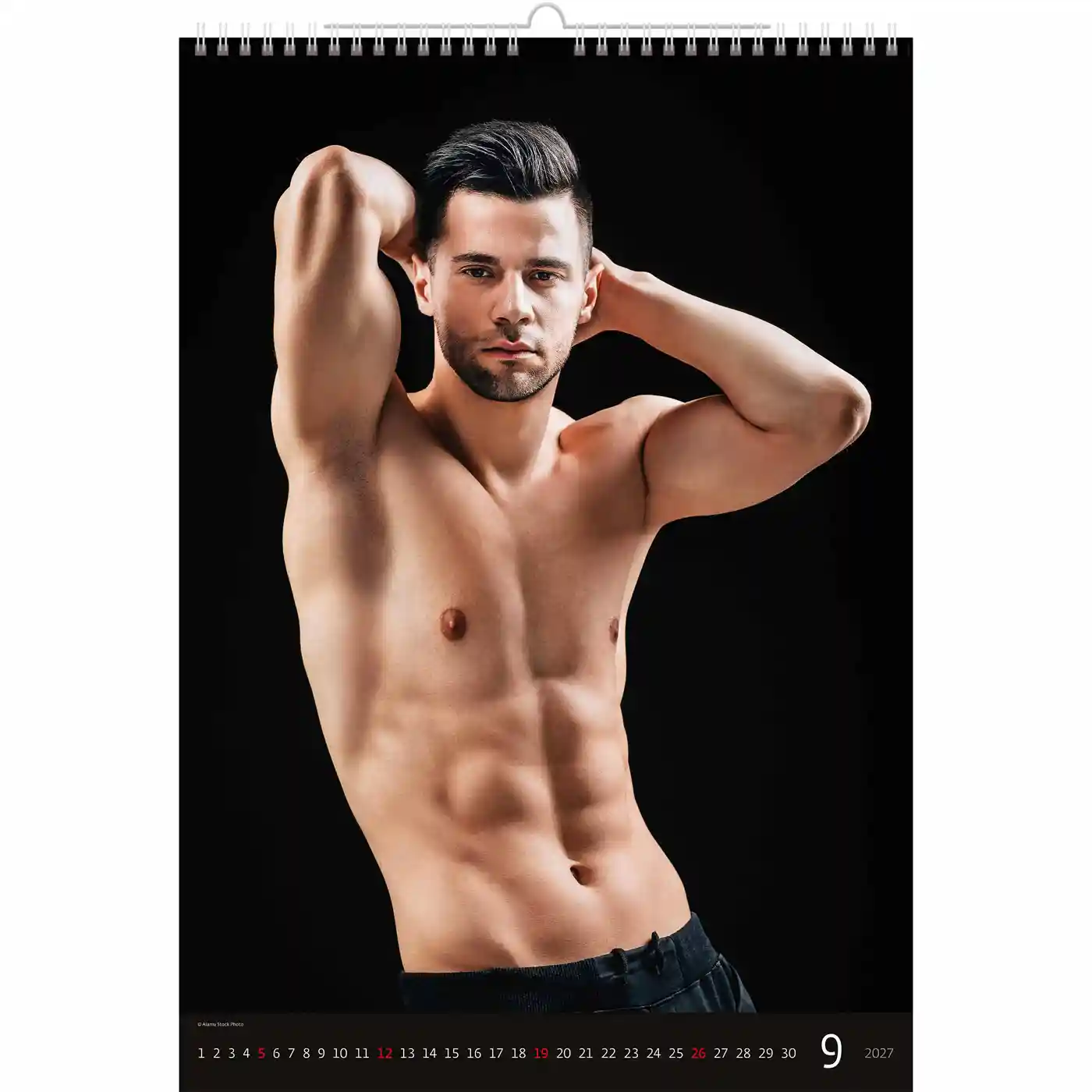 C160-27 Calendar 2027 – Sexy Men Photo A3+ size + free 2026 calendar - Image 11