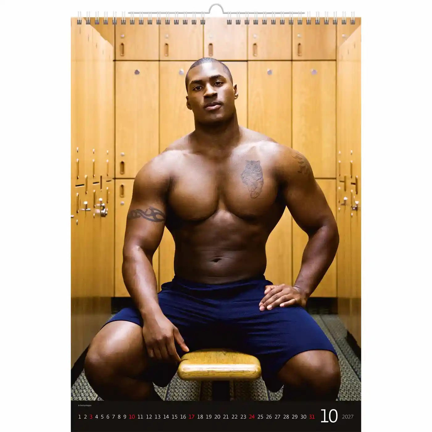 C160-27 Calendar 2027 – Sexy Men Photo A3+ size + free 2026 calendar - Image 12