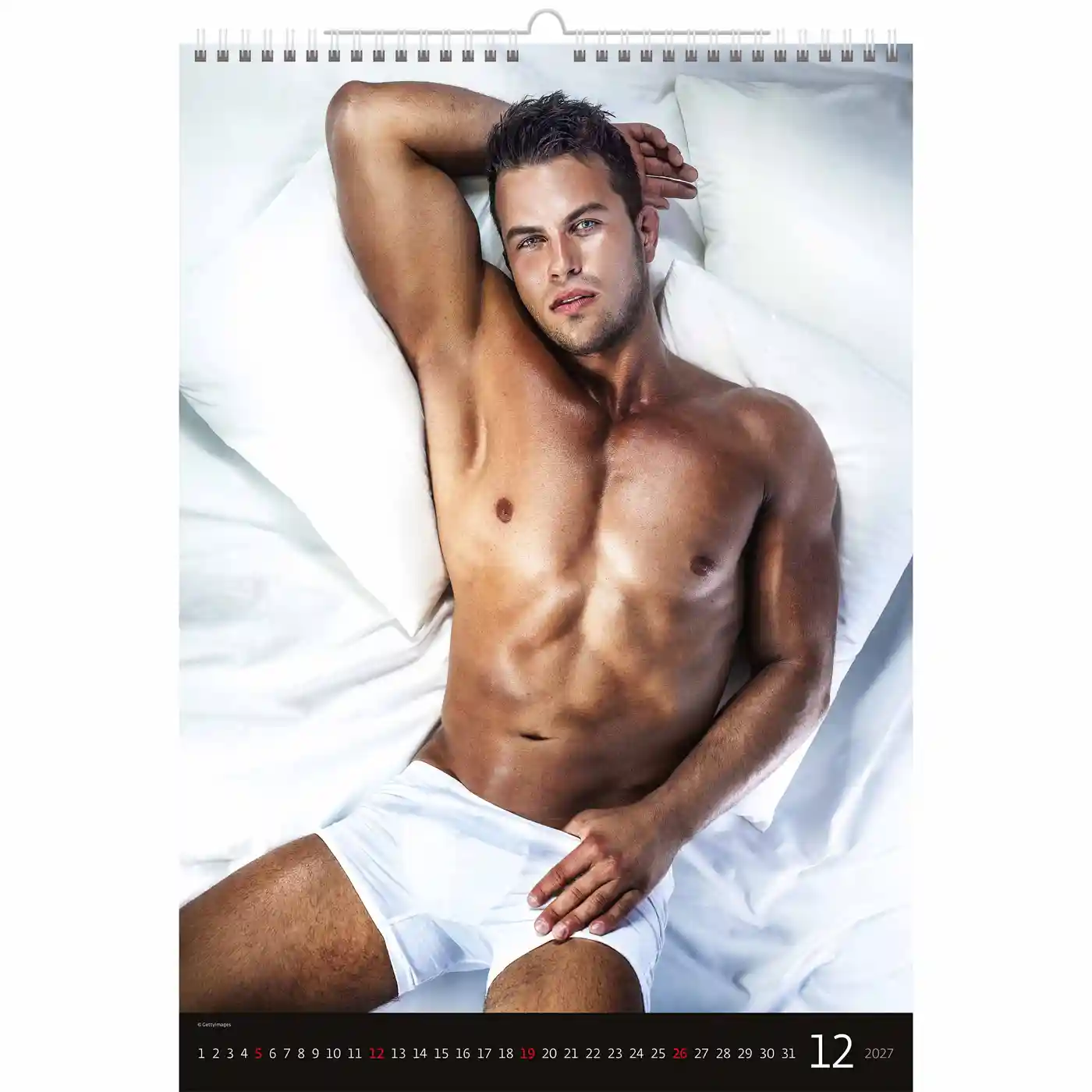 C160-27 Calendar 2027 – Sexy Men Photo A3+ size + free 2026 calendar - Image 14