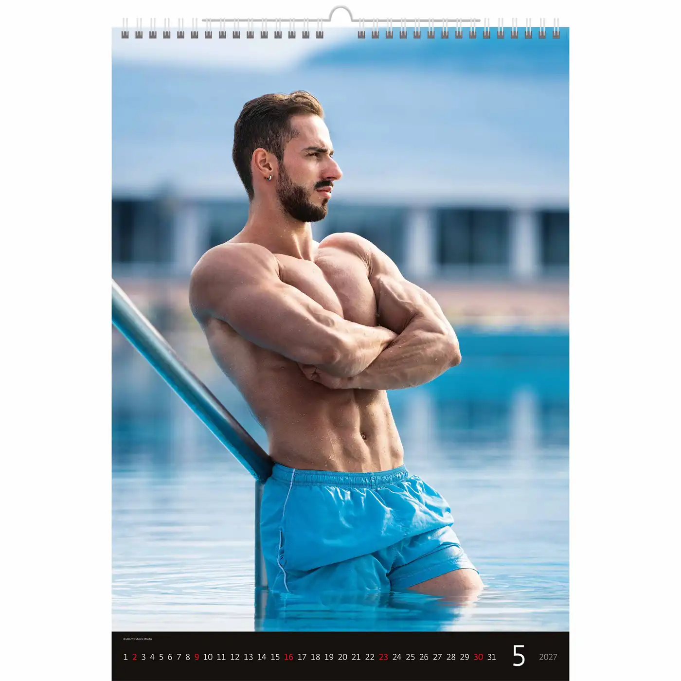 C160-27 Calendar 2027 – Sexy Men Photo A3+ size + free 2026 calendar - Image 7