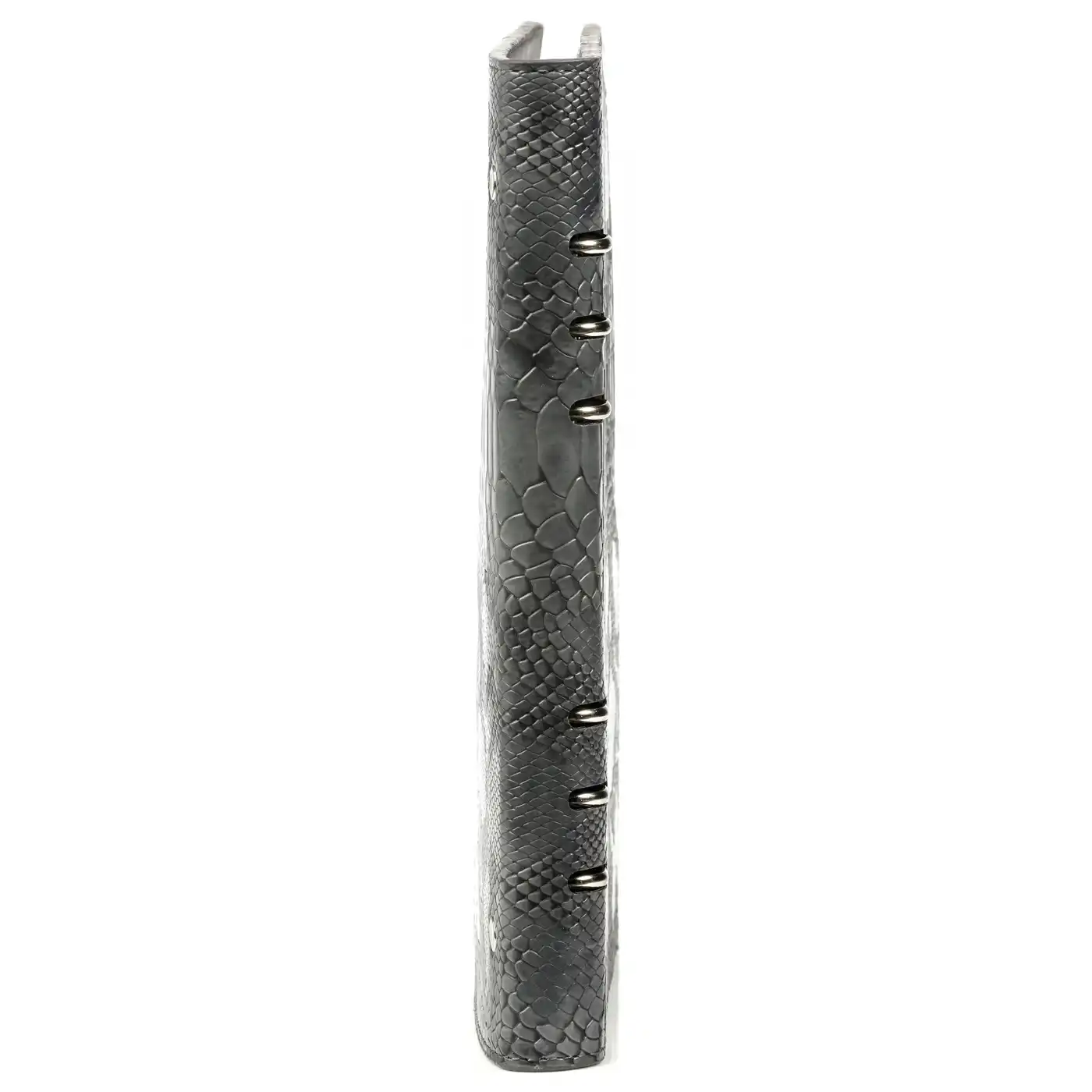 1016-76 A5 Binder Planner Clipbook  Croco Grey - Image 7