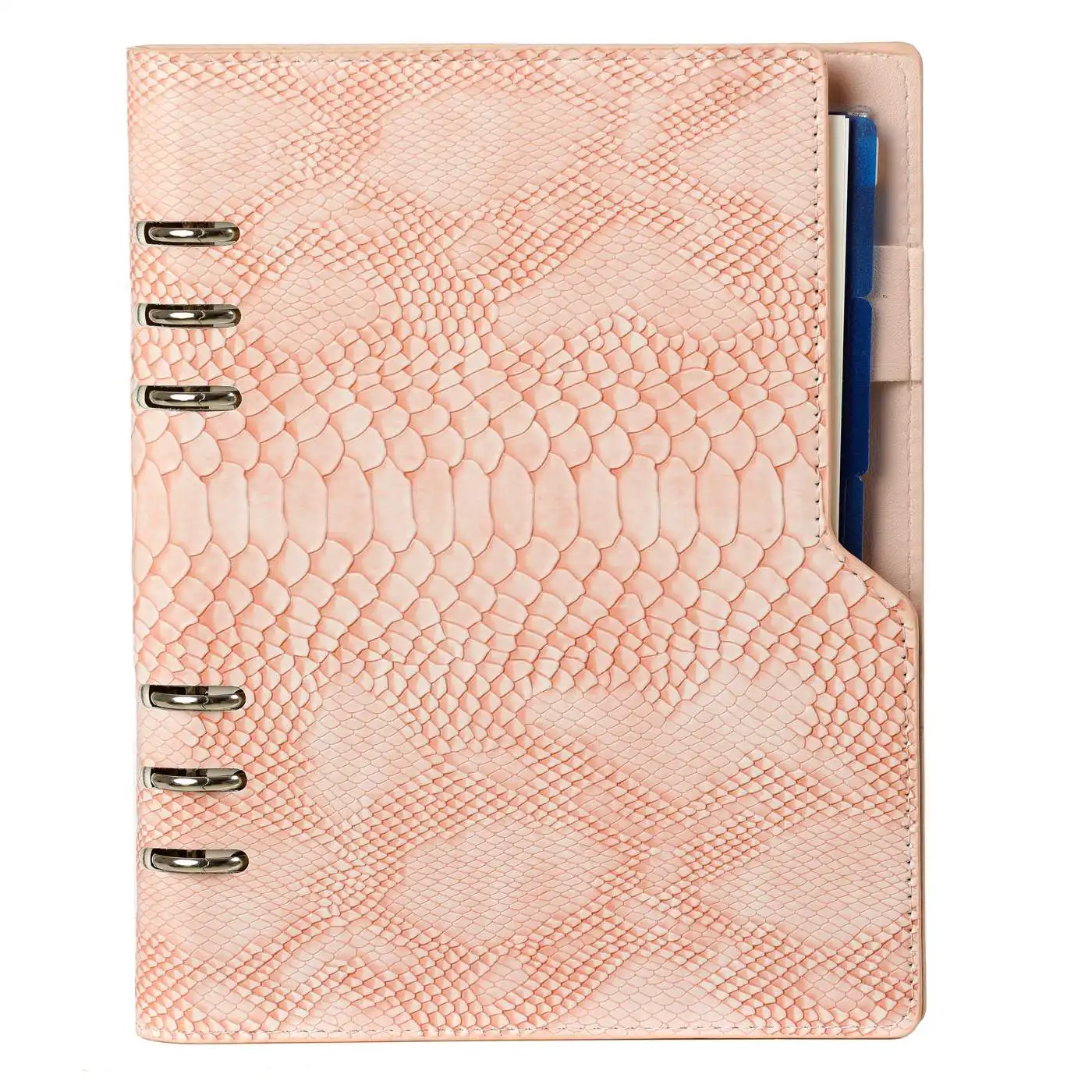 1016-68 Clipbook A5 Planner Binder Croco Rose - Image 3