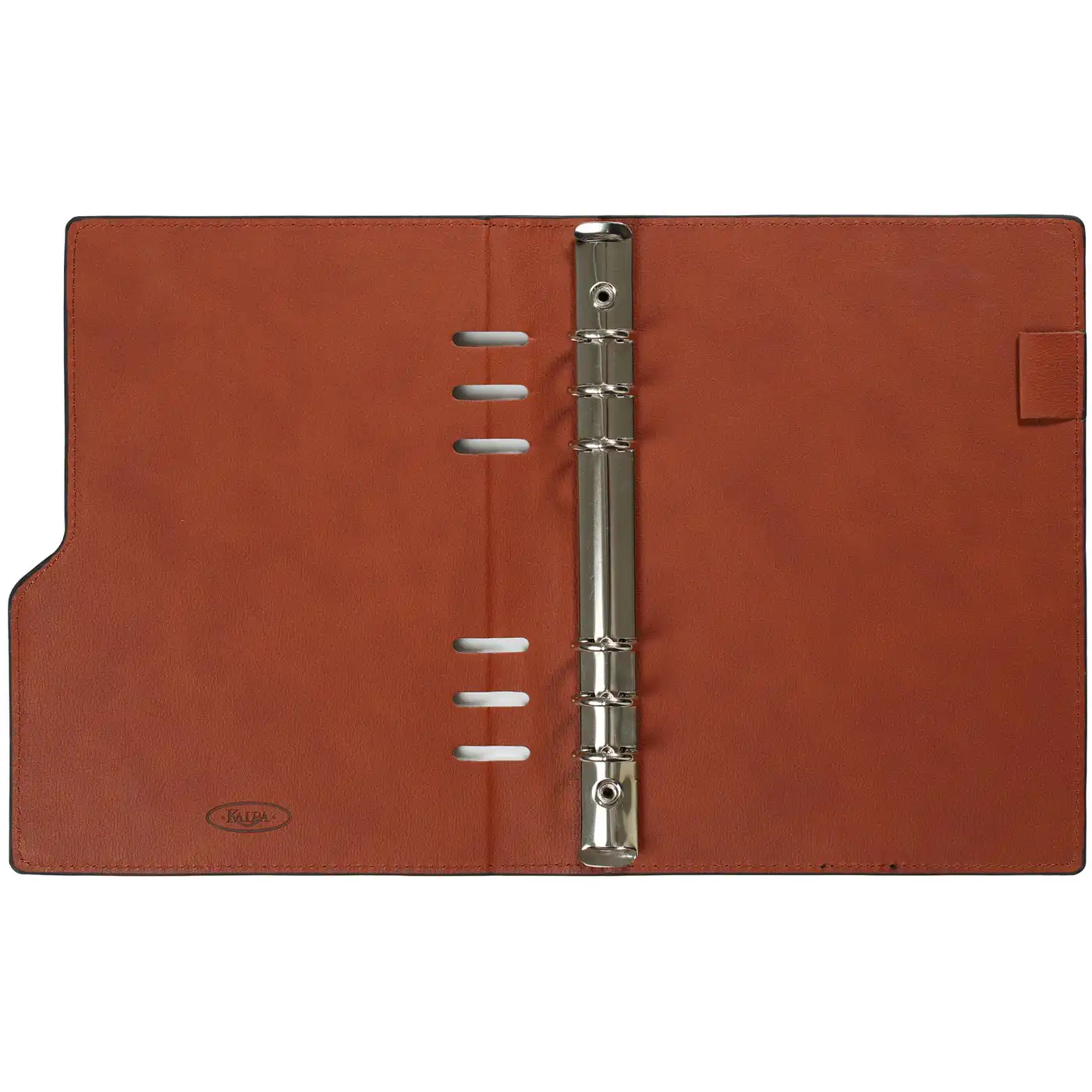1016-60 Clipbook Refillable A5 6 Ring Binder Agenda Pullup Black - Image 6