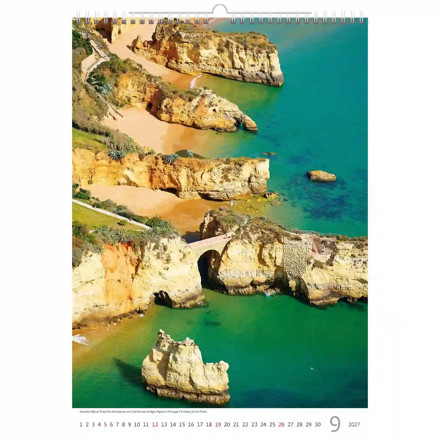 C123-27 Europe scenes Calendar A3+ size 2027 + free 2026 calendar - Image 11
