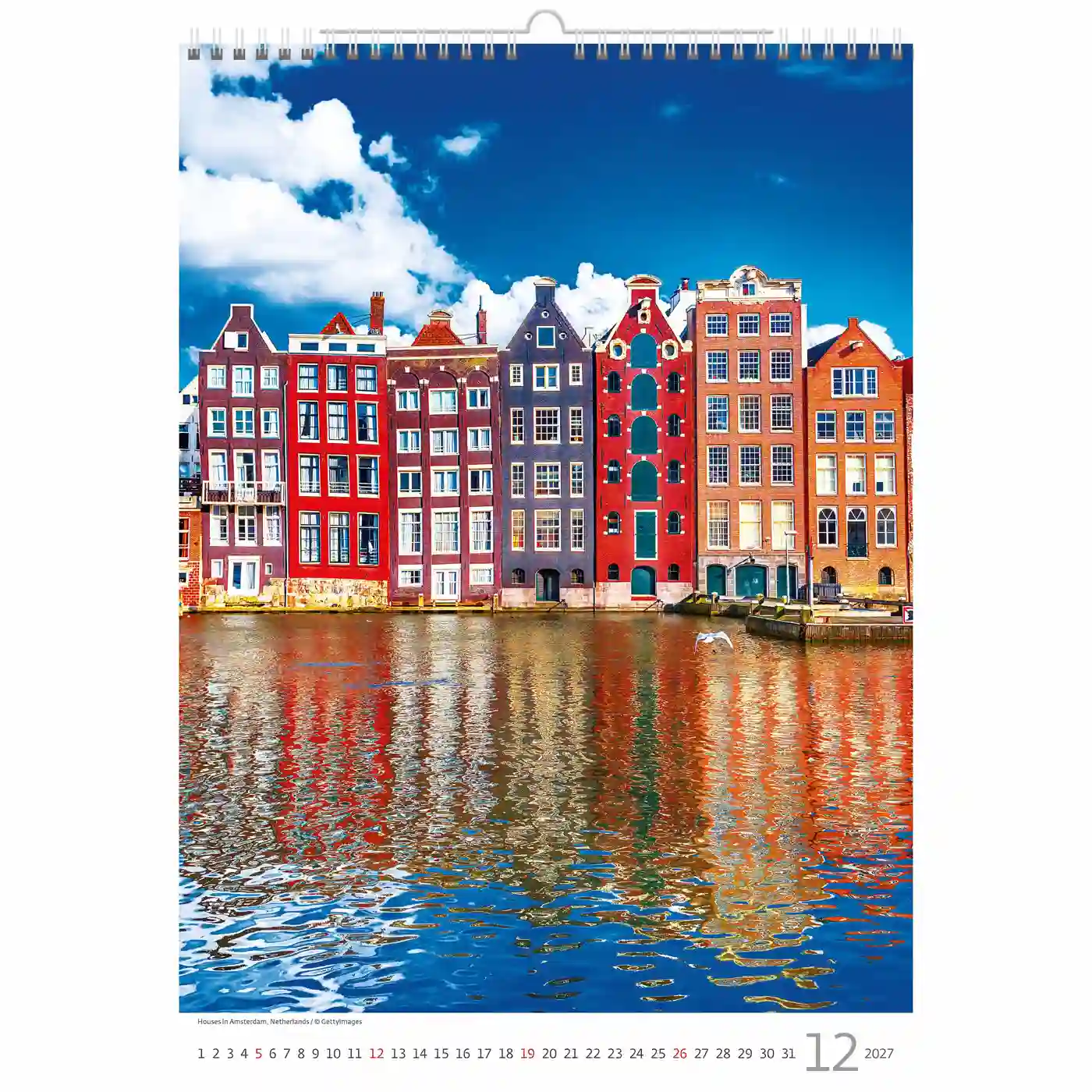 C123-27 Europe scenes Calendar A3+ size 2027 + free 2026 calendar - Image 14