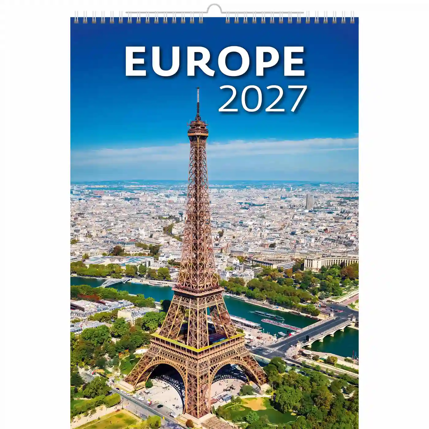 C123-27 Europe scenes Calendar A3+ size 2027 + free 2026 calendar - Image 8