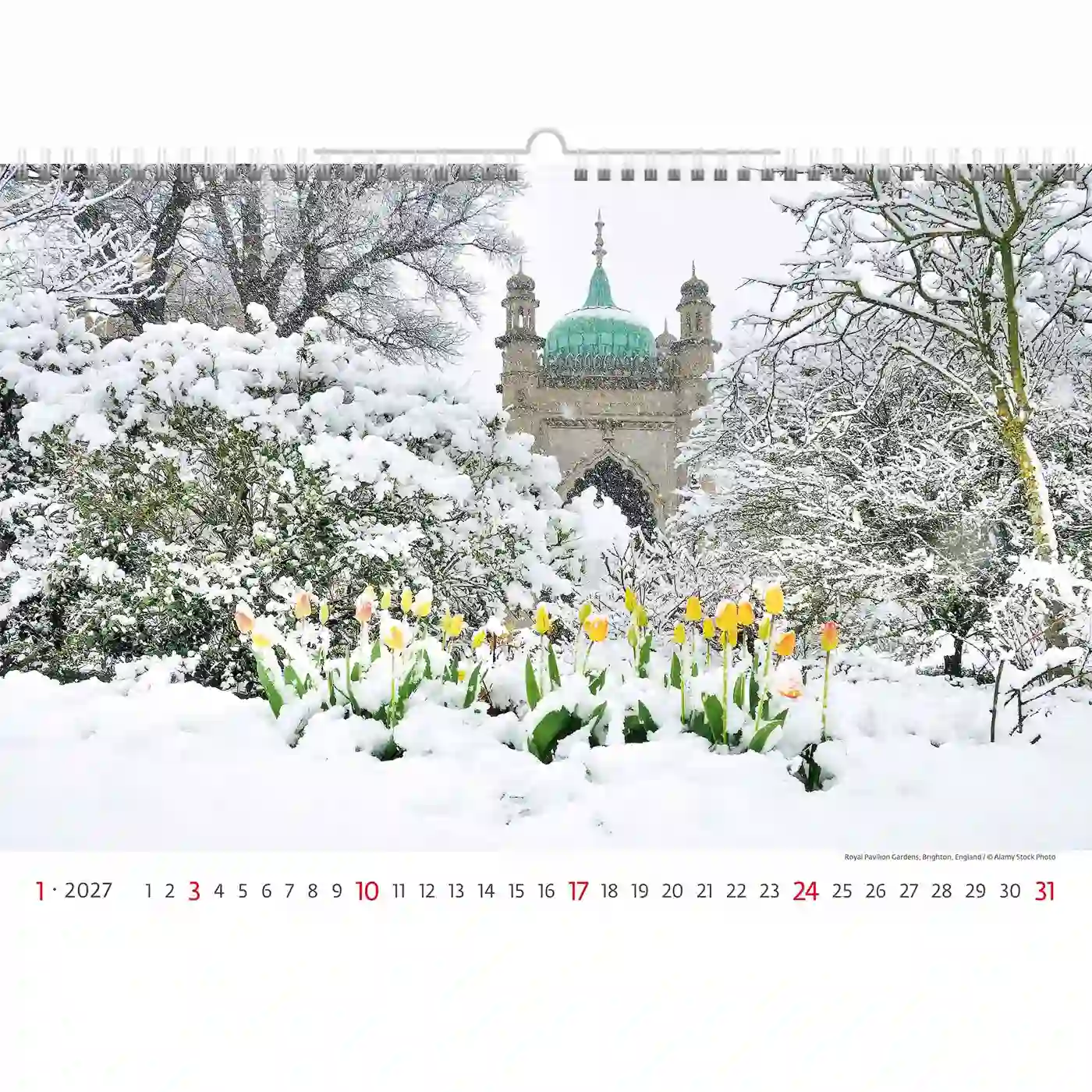 Garden Scenes Wall Calendar A3+ 2027+ - Image 2