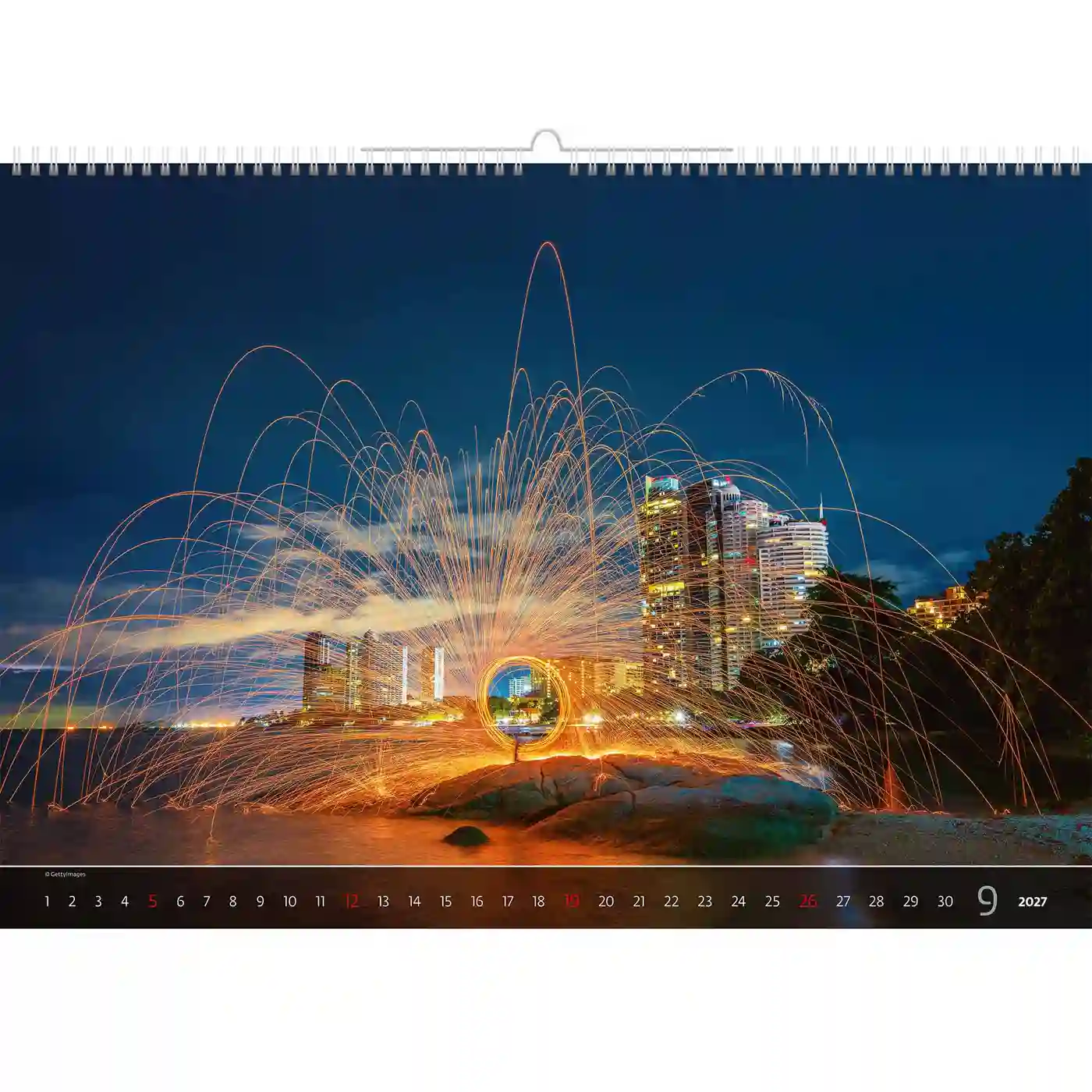 C266-27 Luminous 2027 calendar 48x33 cm + free 2026 calendar - Image 11