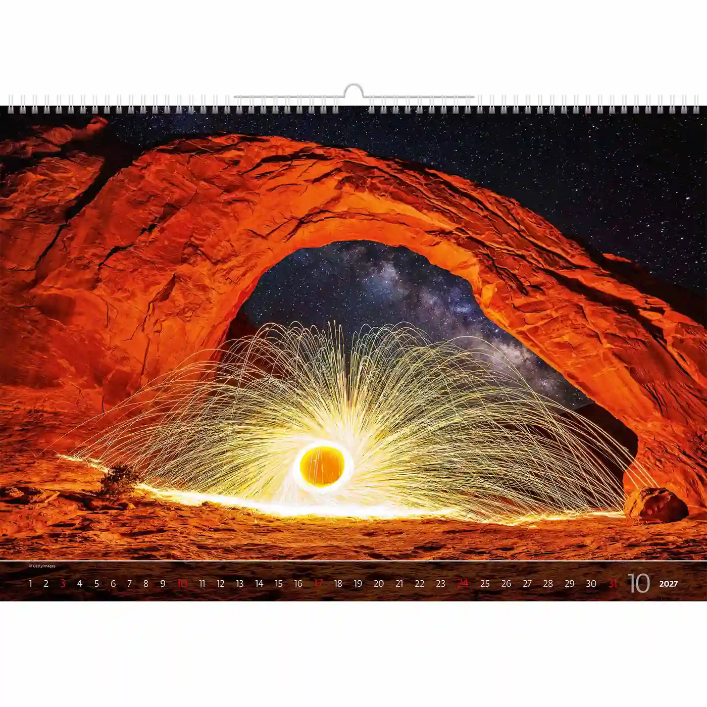 C266-27 Luminous 2027 calendar 48x33 cm + free 2026 calendar - Image 12