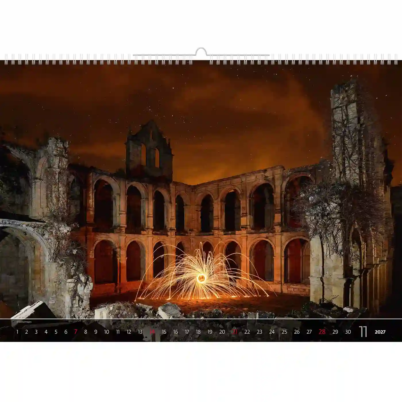 C266-27 Luminous 2027 calendar 48x33 cm + free 2026 calendar - Image 13