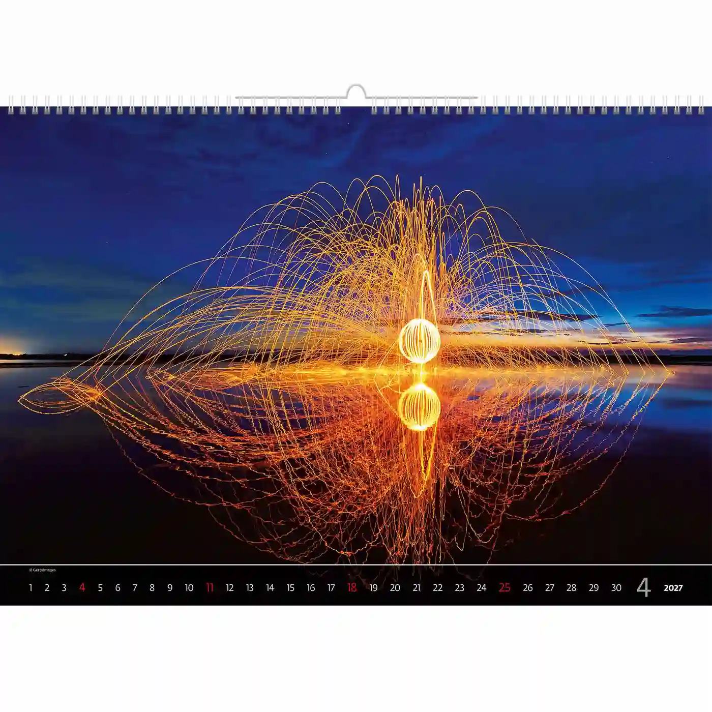 C266-27 Luminous 2027 calendar 48x33 cm + free 2026 calendar - Image 5