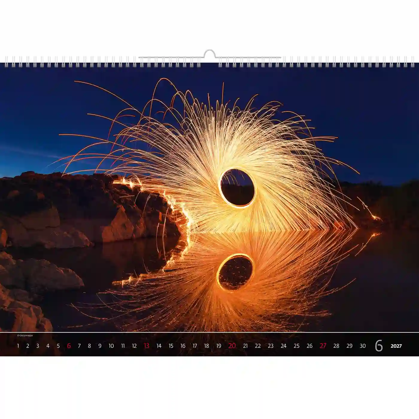 C266-27 Luminous 2027 calendar 48x33 cm + free 2026 calendar - Image 7