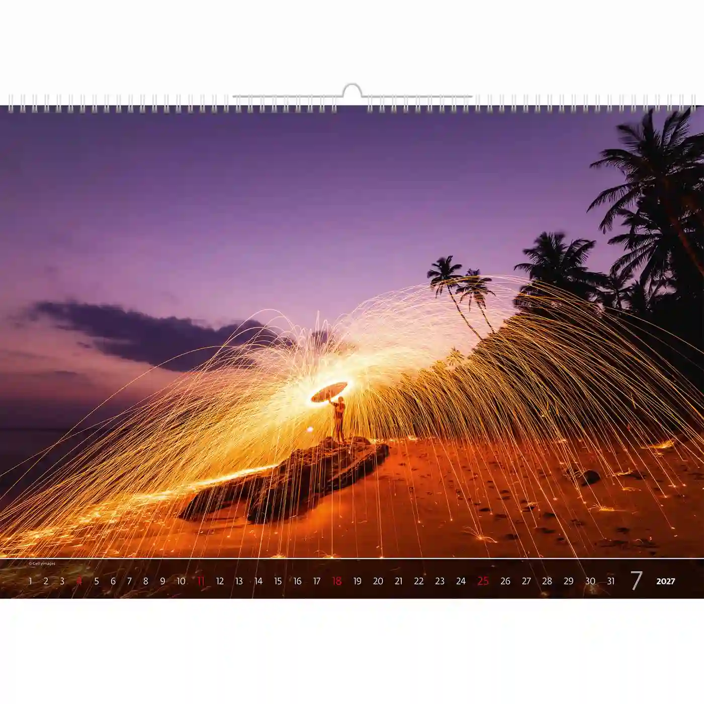 C266-27 Luminous 2027 calendar 48x33 cm + free 2026 calendar - Image 8