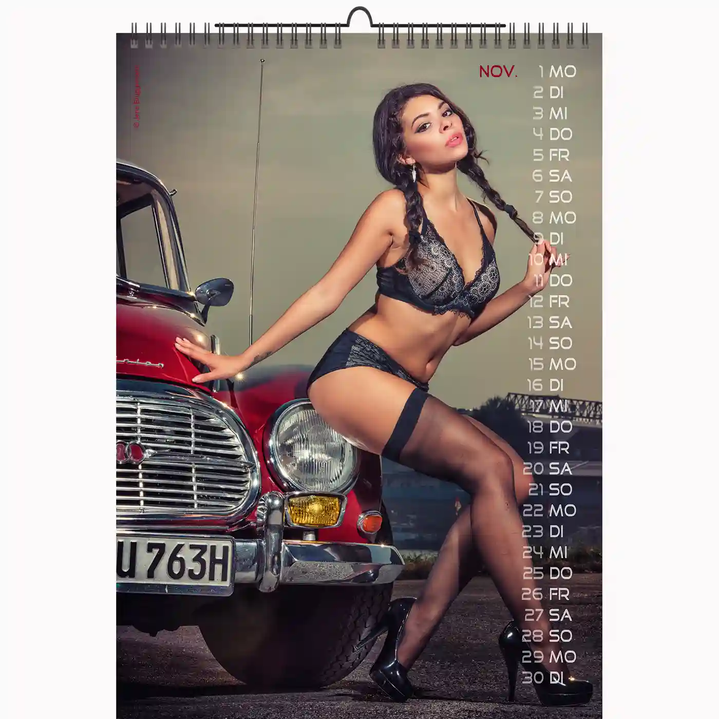 3OT-27 Jens A3 Oldtimer and Girls 2027 + free 2026 calendar - Image 12