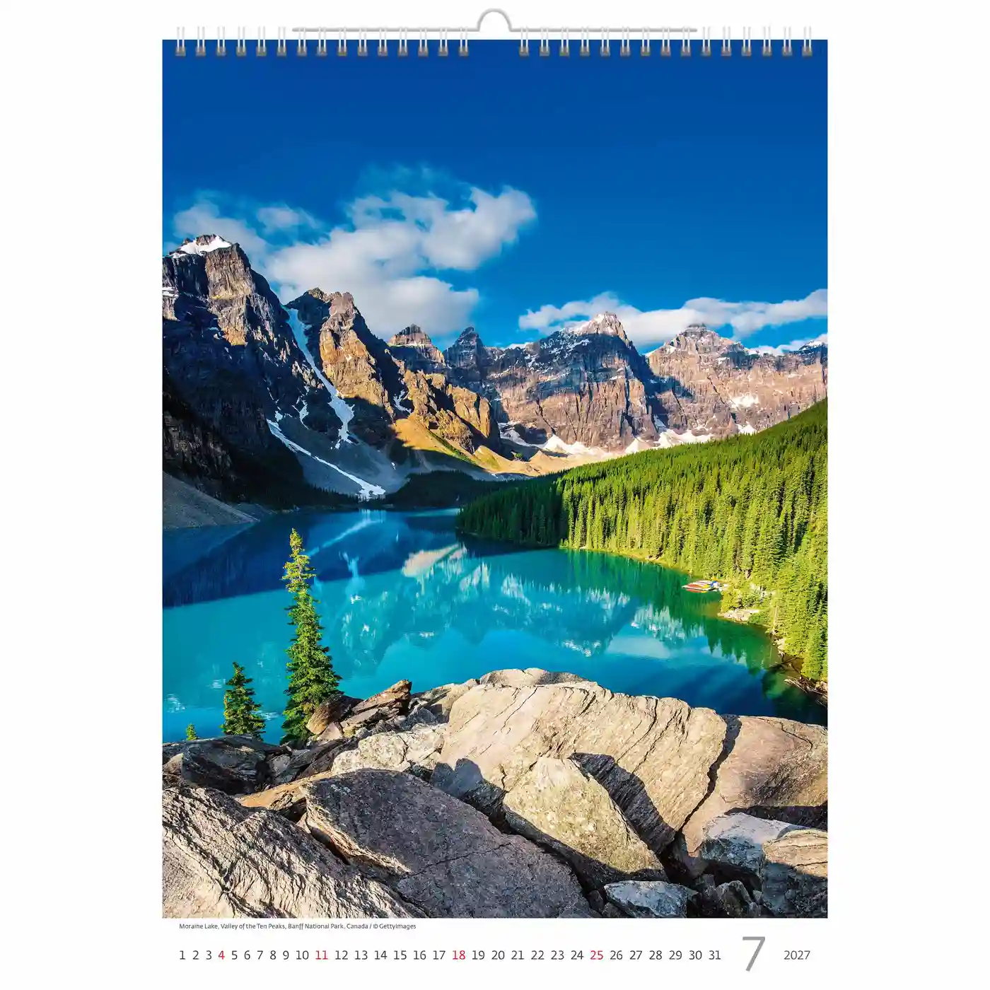 C126-27 Mountain Landscape Wall A3+ 2027 + free 2026 calendar - Image 10