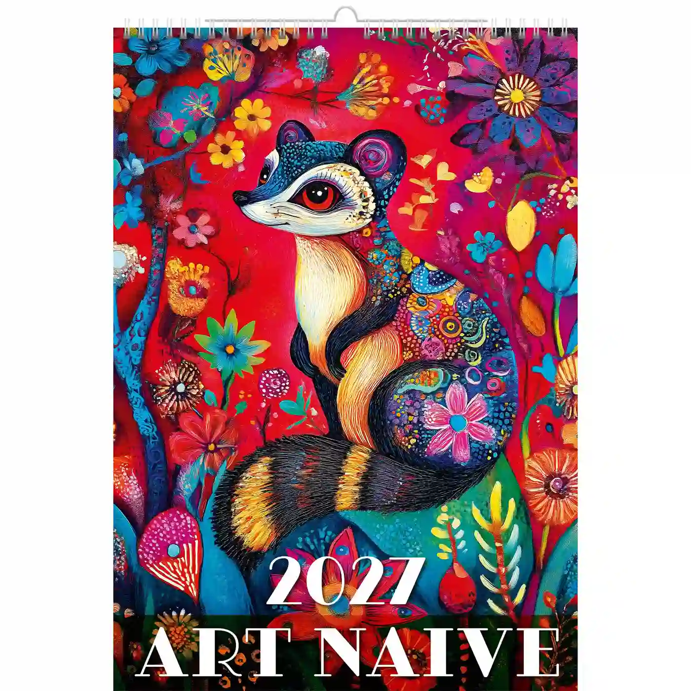 C150-27 Naive Art Paintings Calendar A3+ 2027 + free 2026 calendar - Image 5