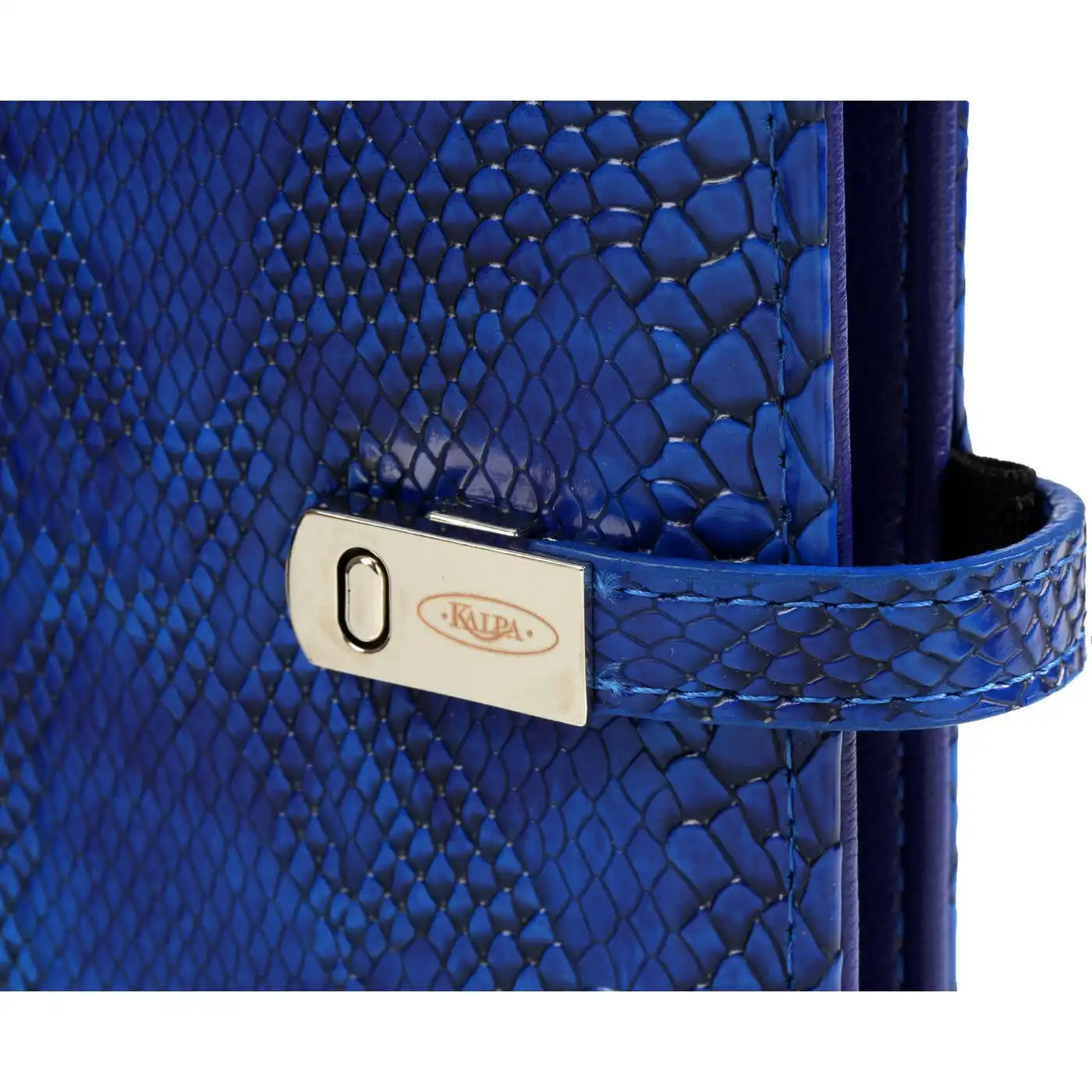 1111-75 Personal Binder Organizer Croco Indigo - Image 6