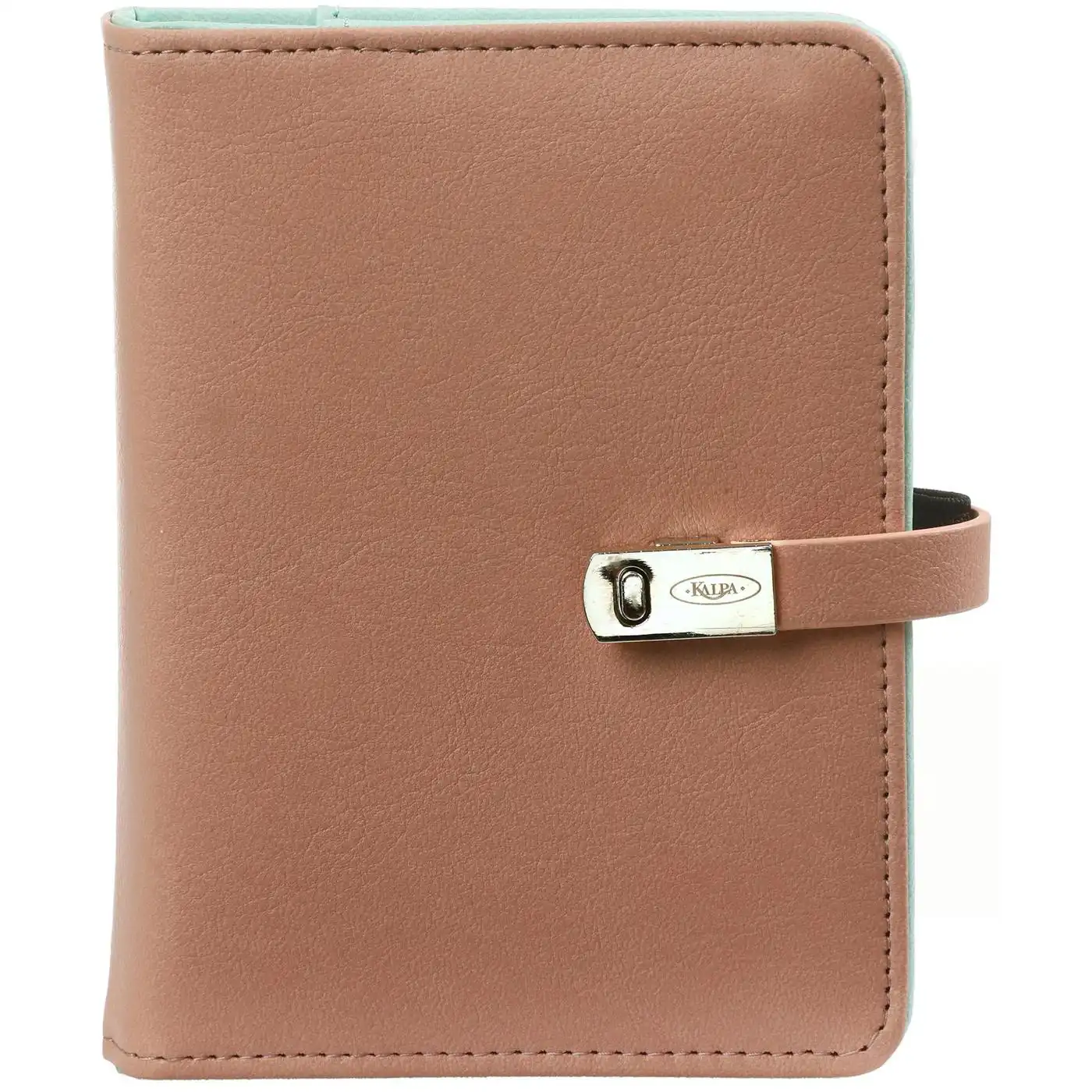 1311-72 Pocket Ring Binder Planner Pastel Pink Green - Image 4