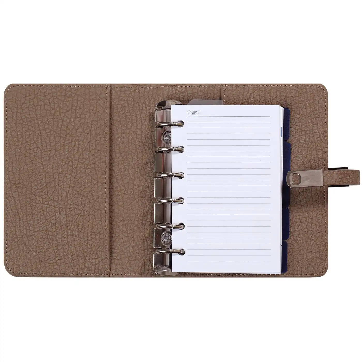 1311-64 Pocket Ring Binder Taupe - Image 3