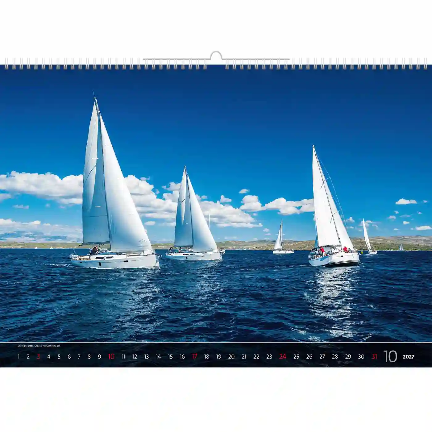C264-27 Surreal Art Worlds Calendar B3 size 2027 + free 2026 calendar - Image 12